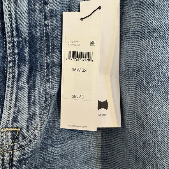 Calvin Klein Standard Straight Jean - Picture 3 of 6